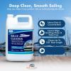 imageBilge Cleaner for Boats  Highly Effective Removing Dirt Grime Emulsifying Oil and more Easy to use Fast Results One GallonOne Gallon