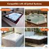 imageJetted Tub Cleaner and Hot Tub Jet Cleaner for Bathtubs Whirlpools and Hot Tubs  Concentrated