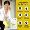 imageNORTHWEST ENTERPRISES MultiPurpose Enzyme Cleaner  Household and Commercial Enzyme Cleaner Fresh Lemon Scent 1 Gallon