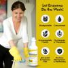 imageNORTHWEST ENTERPRISES MultiPurpose Enzyme Cleaner  Household and Commercial Enzyme Cleaner Fresh Lemon Scent 32 ounces