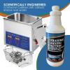 imageNORTHWEST ENTERPRISES Ultrasonic Cleaner Solution for Carburetors and Engine Parts Concentrated Washing Compound for use in Ultrasonic Machines and Immersion Washers  Automotive Fluid 1 Gallon32 Fl Oz Pack of 1