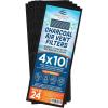 imageActivated Carbon Air Vent Filters for Home  4quot x 10quot Dust Control  Air Filter Freshener for Home Vents to Purify Indoor Air and Homes  Register Filters for Floor Vents 48PackCabon Filter  24 Pack