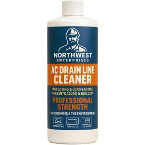 imageAC Drain Line Cleaner and Unclogger  Air Conditioner Cleaner Prevents BuildUp for AC Units Dehumidifiers Ice Machines ampamp More 16 ounces8 ounces