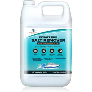 imageDeSaltPro Concentrate  The Salt Remover That Rinses Salt Off from Boats Vehicles Trailers Engines and More 1 Gallon