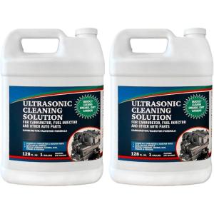 imageNORTHWEST ENTERPRISES Ultrasonic Cleaner Solution for Carburetors and Engine Parts Concentrated Washing Compound for use in Ultrasonic Machines and Immersion Washers  Automotive Fluid 1 Gallon256 Fl Oz Pack of 1