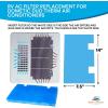 imageRV Air Conditioner Filters  RV AC Filter Replacement  75quot x 14 AC Filters for Dometic Duo Therm Air Conditioners  MERV 7 Double Filtration 2 Pack